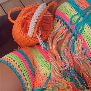 Hot Girl Summer Crochet Short Set